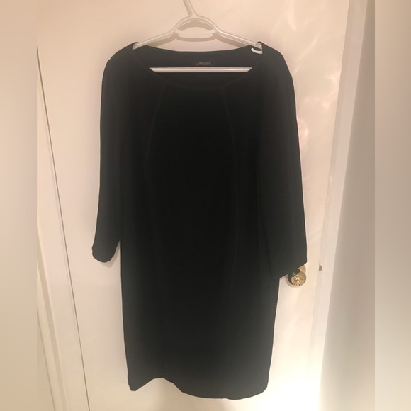JEAGER black dress Size 18 - Picture 1 of 5